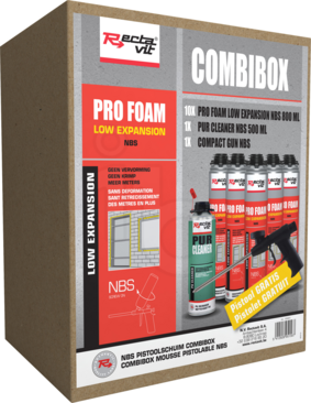 125201-ZTRA PRO FOAM LOW EXPANSION NBS COMBIBOX Combibox perspective ART-125201