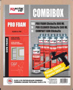 125199-ZTRA PRO FOAM Click&Fix COMBIBOX Combibox ART-125199